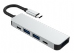 USB C Hub to HDMI+USB+PD  5 in 1