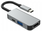 USB C Hub to USB+HDMI+PD  3 in 1 -5